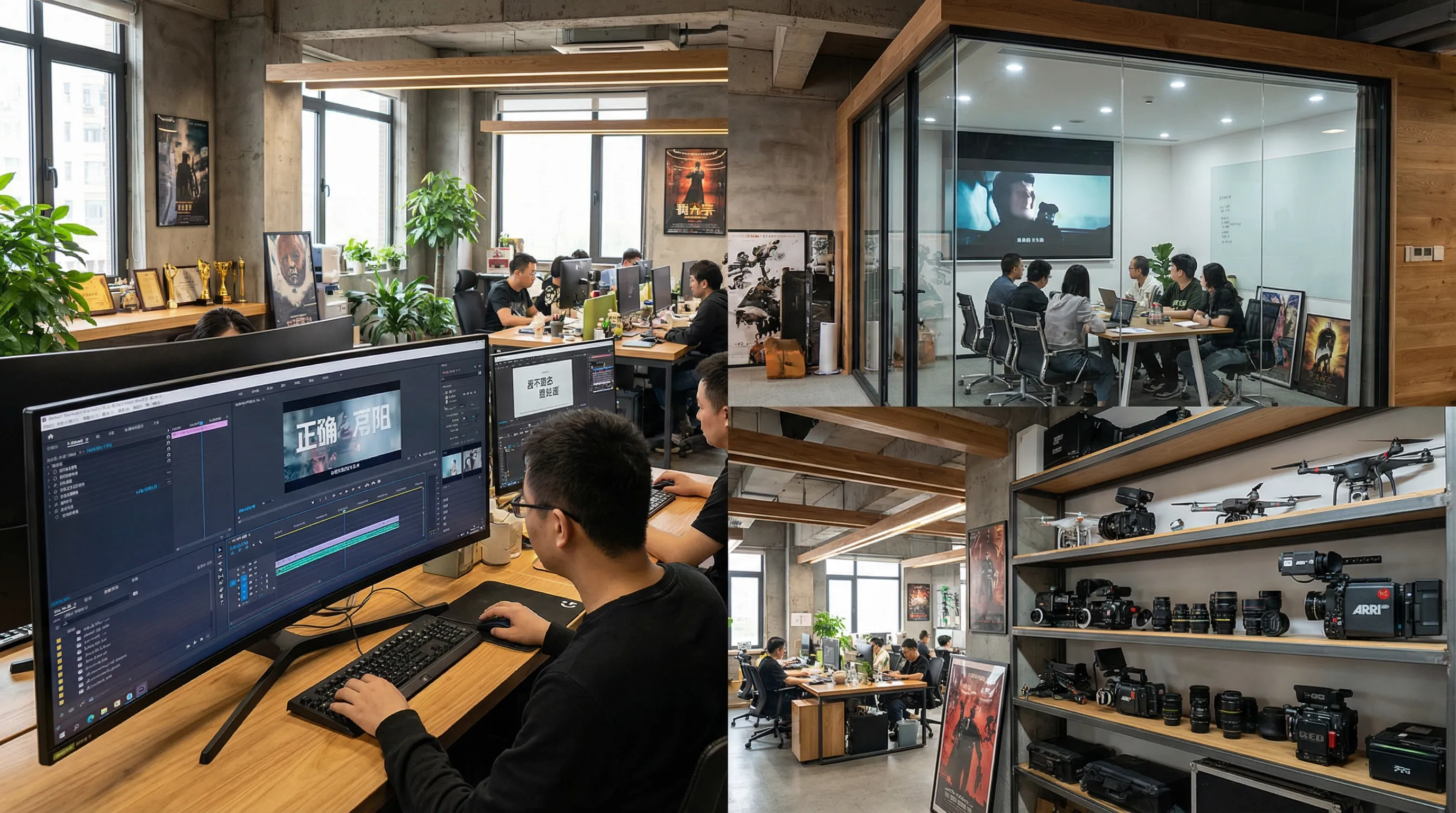 免费看片影视传媒公司办公室